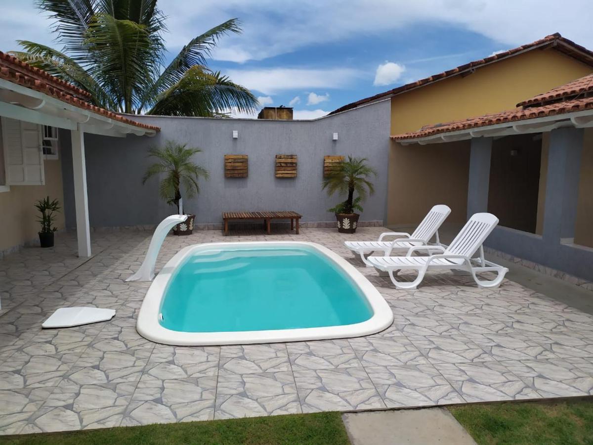 Casa Com Piscina No Centro Villa Nova Vicosa Bagian luar foto